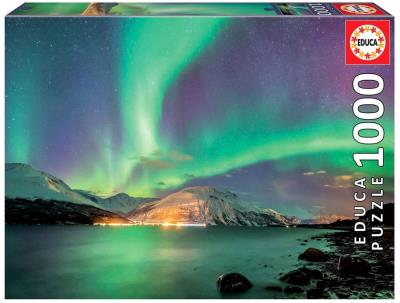 Puzzle 1000 Zorza polarna G3. Wydawca: Educa. SmakLiter.pl Opakowanie Puzzle 1000 Zorza polarna G3