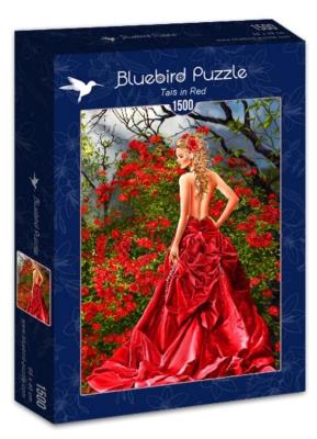 Opakowanie Puzzle 1500 Piękność w czerwonej sukni