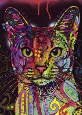 Opakowanie Puzzle 2000 Abisyński kot