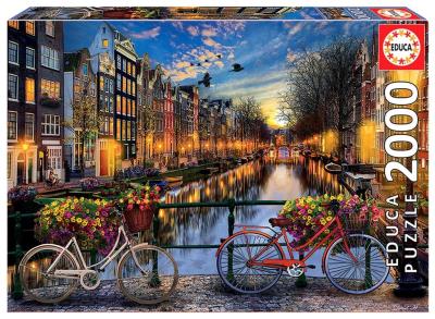 Puzzle 2000 Amsterdam/Holandia G3. Wydawca: Educa. SmakLiter.pl Opakowanie Puzzle 2000 Amsterdam/Holandia G3
