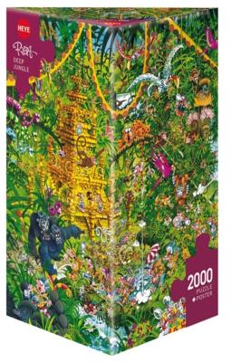 Opakowanie Puzzle 2000 Głęboka dżungla (Puzzle+plakat), Ryba