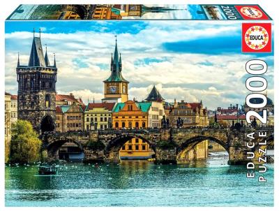 Puzzle 2000 Praga/Czechy G3. Wydawca: Educa. SmakLiter.pl Opakowanie Puzzle 2000 Praga/Czechy G3