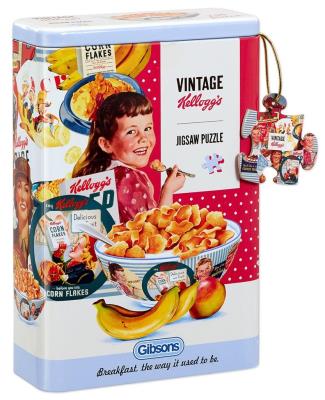 Opakowanie Puzzle 250 Płatki śniadaniowe Kellogg's (Vintage)