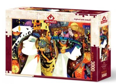 Opakowanie Puzzle 3000 Upór i arogancja