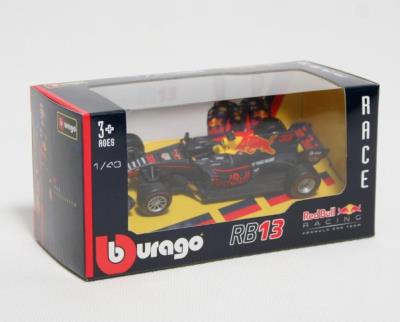 Opakowanie Red Bull Racing Tag Heuer RB13 1:43 BBURAGO