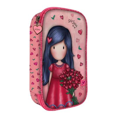 Opakowanie Rozkładany 4 Częściowy Piórnik Z Wyposażeniem