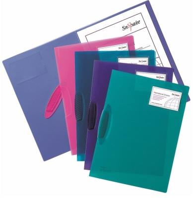 Skoroszyt z klipsem A4 (5szt). Wydawca: Snopake. SmakLiter.pl Opakowanie Skoroszyt z klipsem A4 (5szt)