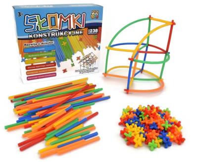 Opakowanie Słomki konstrukcyjne 238 elementów
