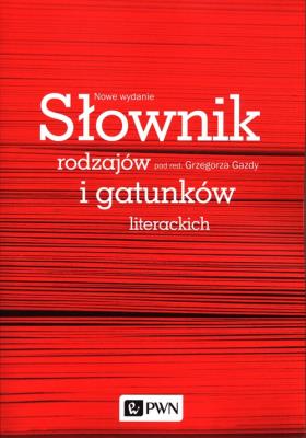 Okładka książki Słownik rodzajów i gatunków literackich