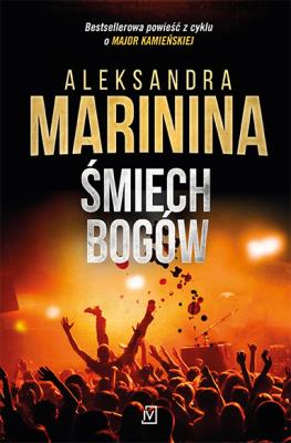Śmiech bogów. Autor: Aleksandra Marinina. SmakLiter.pl Okładka książki Śmiech bogów