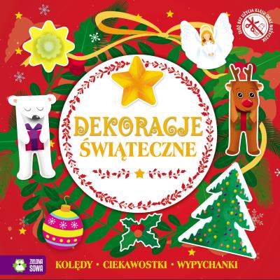 Okładka książki Świąteczne wypychanki. Dekoracje świąteczne