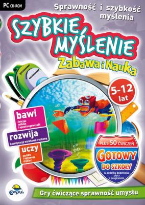 Szybkie Myślenie + Gotowy do szkoły (PC). Wydawca: Avalon. SmakLiter.pl Opakowanie Szybkie Myślenie + Gotowy do szkoły (PC)