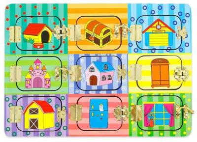 Opakowanie Tablica edukacyjna Otwieranie zamków