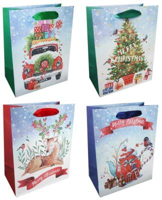 Opakowanie Torba prezentowa 18x23 Święta mix