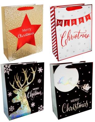 Opakowanie Torba prezentowa 32x26 Święta mix