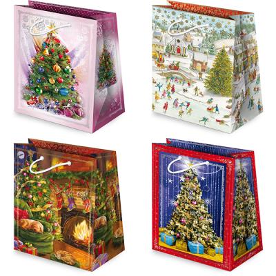 Opakowanie Torebki ozdobne święta T17L set S2 Choinki