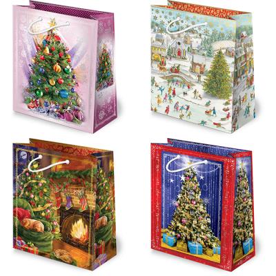 Opakowanie Torebki ozdobne święta XL set S15 Choinki