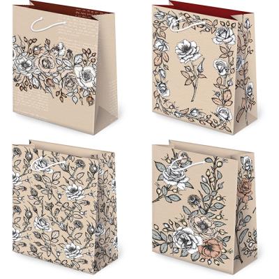 Opakowanie Torebki ozdobne T-2 KRAFT set 80 Kwiaty