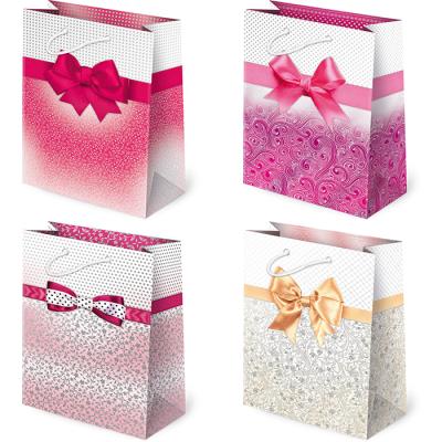 Opakowanie Torebki ozdobne T4L set 74 Kokardy różowe