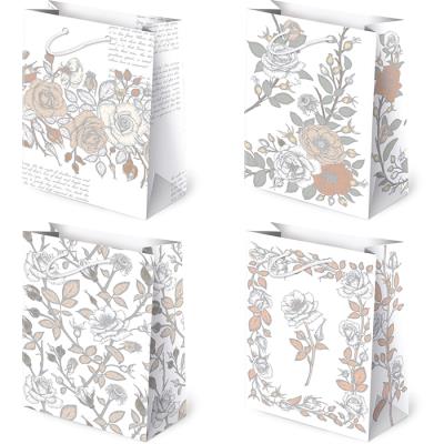 Opakowanie Torebki ozdobne T4L set 80 Białe Floral