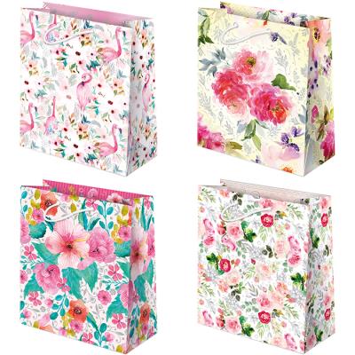 Opakowanie Torebki ozdobne T8L set 78 Kwiaty akwarele