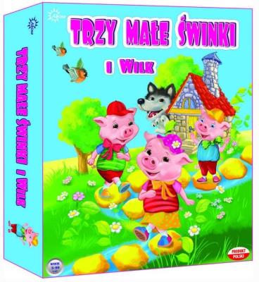 Trzy Świnki ABINO. Wydawca: ABINO. SmakLiter.pl Opakowanie Trzy Świnki ABINO