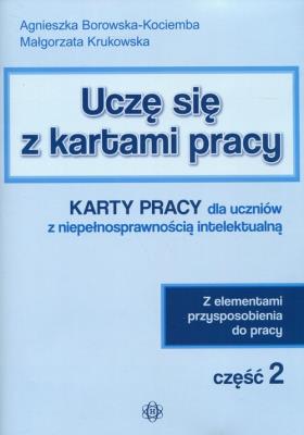 Okładka książki Uczę się z kartami pracy cz.2 KP dla ucz. z niep.