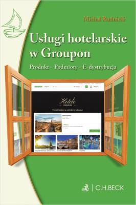 Usługi hotelarskie w Groupon. Autor: Michał Rudnicki. SmakLiter.pl Okładka książki Usługi hotelarskie w Groupon