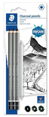 Opakowanie Węgiel w ołówku Mars Lumograph S+M+H STAEDTLER