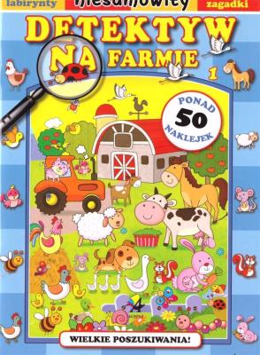 Okładka książki Wielkie poszukiwania! Detektyw na farmie