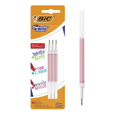 Opakowanie Wkład BIC Gel-ocity illusion czerwony blister 3szt