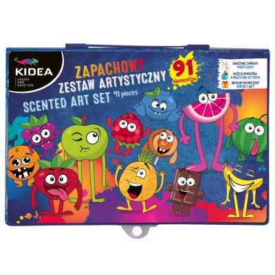 Opakowanie Zapachowy zestaw artystyczny 91 elementów Kidea ZZA91KA