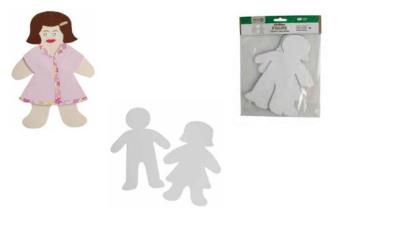 Opakowanie Zestaw kształtów kartonowych Figure 10szt