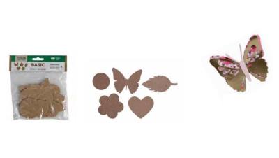 Opakowanie Zestaw kształtów tekturowych Basic 5szt HAPPY COLO