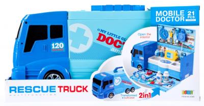 Zestaw lekarski 2w1 auto. Wydawca: BamBam. SmakLiter.pl Opakowanie Zestaw lekarski 2w1 auto