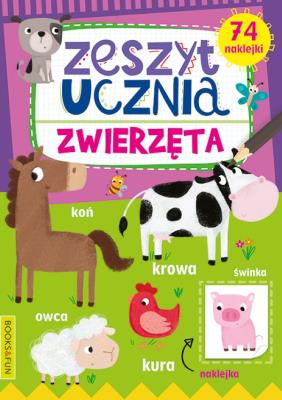 Okładka książki Zeszyt ucznia Zwierzeta