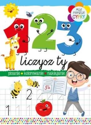 Okładka książki 123 liczysz ty! Moje pierwsze cyfry