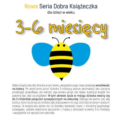 3-6 miesięcy. Autor: Agnieszka Starok. SmakLiter.pl Okładka książki 3-6 miesięcy