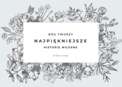 Opakowanie A Kartka składana - Bóg tworzy najpiękniejsze