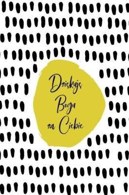 Opakowanie A Kartka składana - Dziękuję Bogu ST