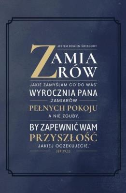 Opakowanie A Kartka składana - Jestem bowiem SH