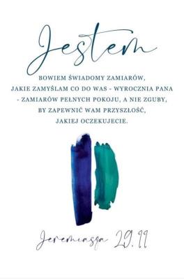 Opakowanie A Kartka składana - Jestem bowiem świadomy ST