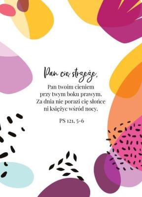 Opakowanie A Kartka składana - Pan Cię strzeże