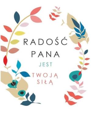 Opakowanie A Kartka składana - Radość Pana ST