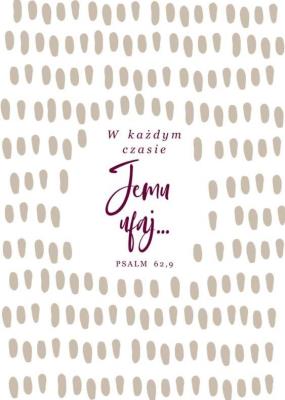 Opakowanie A Kartka składana - W każdym czasie ST