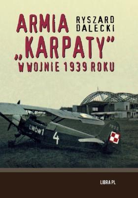 Okładka książki Armia karpaty w wojnie 1939 roku