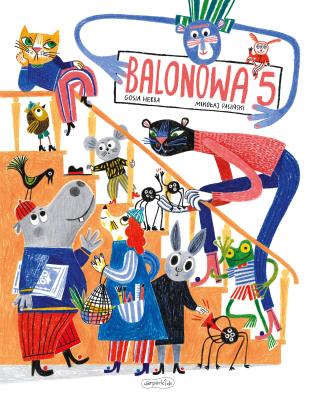 Balonowa 5. Autor: Mikołaj Pasiński. SmakLiter.pl Okładka książki Balonowa 5