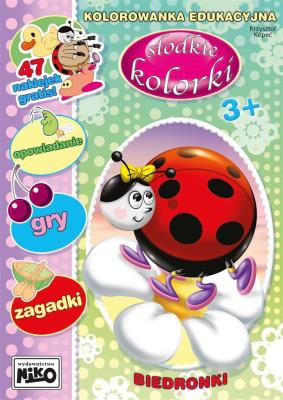 Biedronki. Słodkie kolorki. Autor: Kopeć Krzysztof. SmakLiter.pl Okładka książki Biedronki. Słodkie kolorki