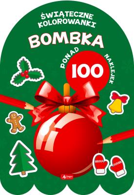 Okładka książki Bombka Kolorowanka z naklejkami