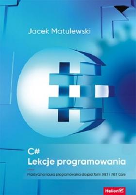 Okładka książki C#. Lekcje programowania